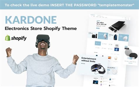 Kardone Electronics Store Shopify Theme Templatemonster