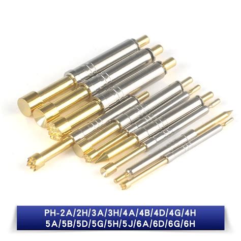 20 Pcs Testing Contact Probes Pin PH-2A/2H/3A/3H/4A/4B/4D/4G/4H/6A/6D ...