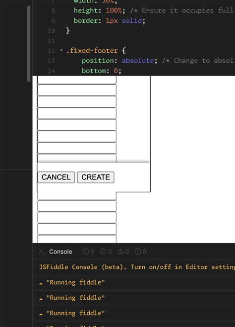 Javascript How To Make Footer Sticky To Bottom Position Stack Overflow