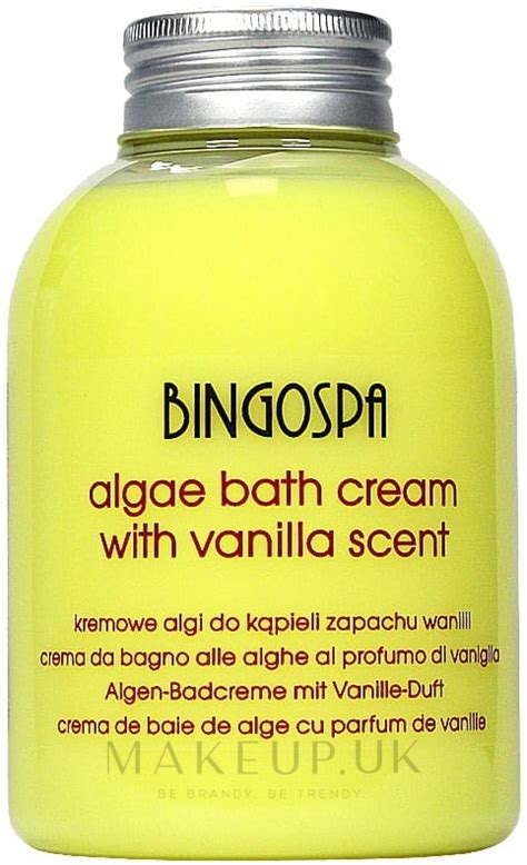 BingoSpa Bath Algae Foam With Vanilla Scent Makeup Uk