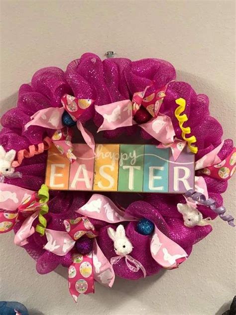 Easy Diy Easter Wreaths Door Decorations You D Be Itching To Try