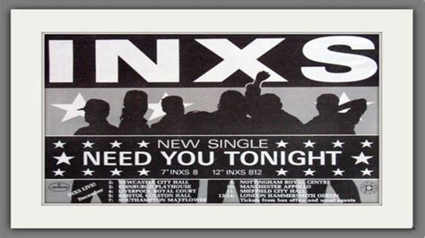 Inxs Need You Tonight Mediate Premium Audio Youtube