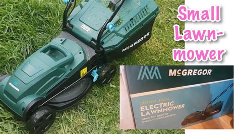 McGregor 1200W 32cm Electric Lawnmower For Small To Medium Sized