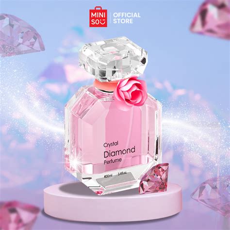 Promo Miniso Official Parfum Wanita Edt Crystal Diamond Perfume Isi