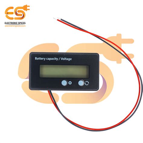 V To V Lcd Acid Lead Lithium Li Fo Battery Capacity Indicator