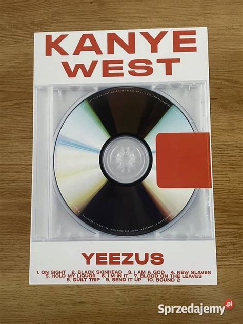 Plakat Kanye West Yeezus Warszawa Sprzedajemy Pl