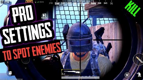 Pubg Mobile Pro Settings To Spot And Kill Enemies Easily Youtube