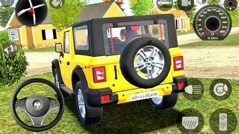 Indian Cars Simulator 3D Mahindra Thar Driving Kar Game Car Game