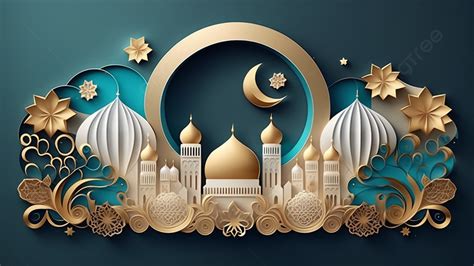 Islamic Festival Celebration Holy Star Background Islamic Festival