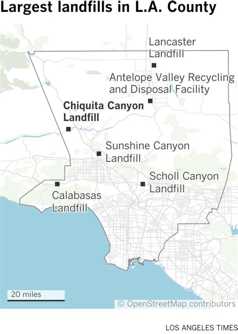 No Easy Solution For Chiquita Canyon Landfill Woes Los Angeles Times