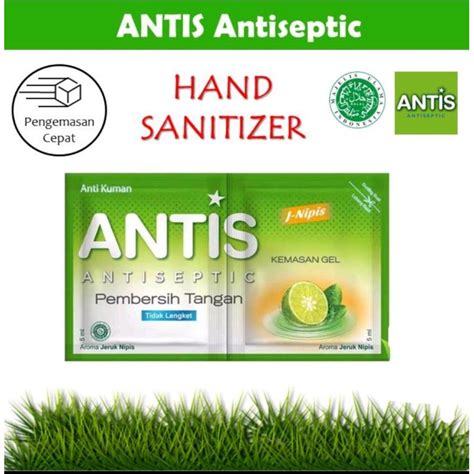 Jual ANTIS HAND SANITIZER PEMBERSIH TANGAN GEL ANTISEPTIC HAND GEL