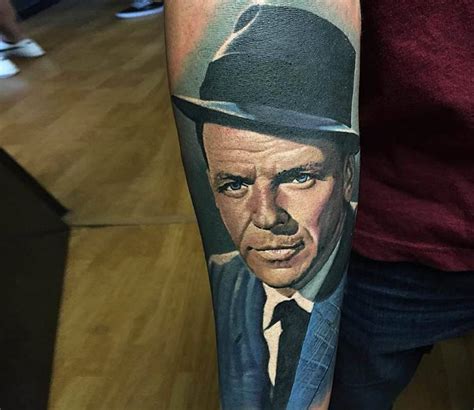 Frank Sinatra tattoo by Steve Butcher | Photo 15672