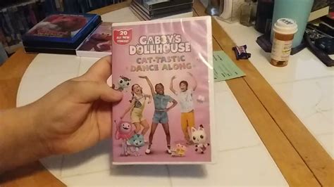 Gabby S Dollhouse Cat Tastic Dance Along Dvd Unboxing Youtube