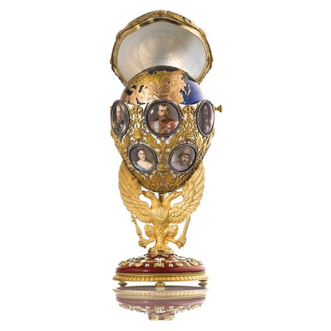 Romanov Tercentenary Egg Fabergé Chief Workmaster Henrik