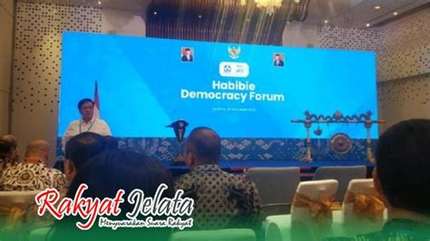 Habibi Center Selenggarakan Acara Habibi Democracy Forum Undang Wapres