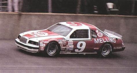 1983 9 Melling Ford Bill Elliot Nascar Cars Ford Racing Nascar