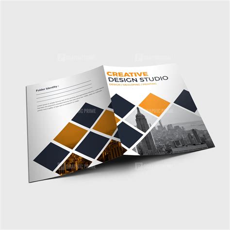 Eps Creative Presentation Folder Design Graphic Prime Graphic