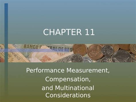 Ppt Chapter Performance Measurement Compensation And