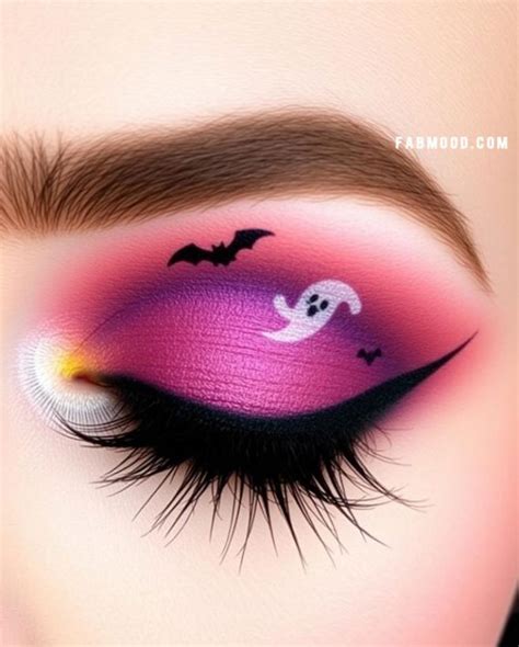 100 Halloween Makeup Looks Spooky Ghost And Bat Glam