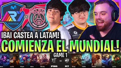 Ibai Comienza El Mundial Casteando A Latam R Vs Psg Game Worlds