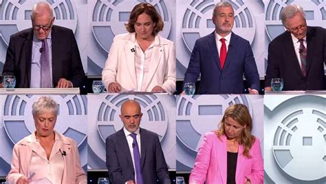 Los Candidatos A La Alcaldía De Barcelona Se Mojan Con Los Pactos