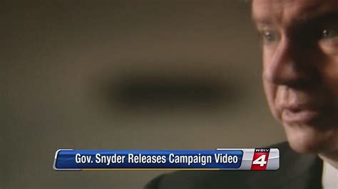 Michigan Gov Snyder Already Campaigning For 2nd Term