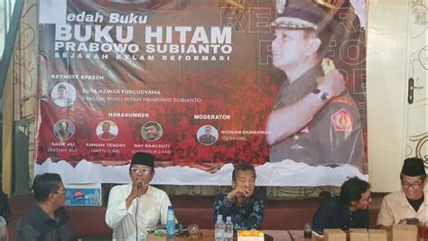 Isu Pelanggaran HAM Prabowo Muncul Setiap Pilpres Ini Kata Aktivis NU