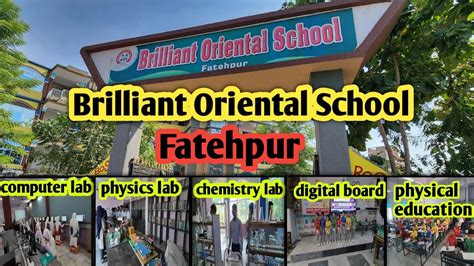 Brilliant Oriental School Fatehpur Bos Brilliant School Fatehpur By