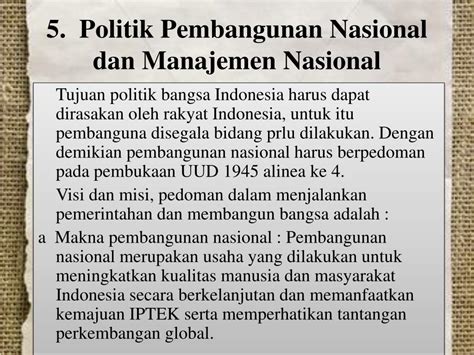 Ppt Politik Dan Strategi Nasional Powerpoint Presentation Free