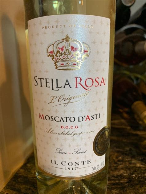 Nv Il Conte Dalba Moscato Dasti Stella Rosa Imperiale Italy