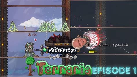 Terraria Mod Of Redemption Boss Battles Begin Youtube