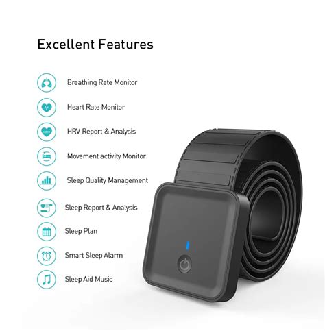 Non Wearable Smart Bluetooth Sleeping Monitor Heart Rate Belt Buy Smart Sleep Beltbluetooth