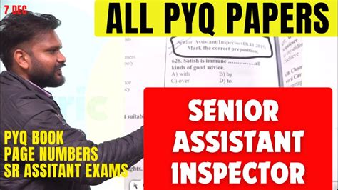 PSSSB Senior Assistant Inspector Previous Year Paper PSSSB Labour