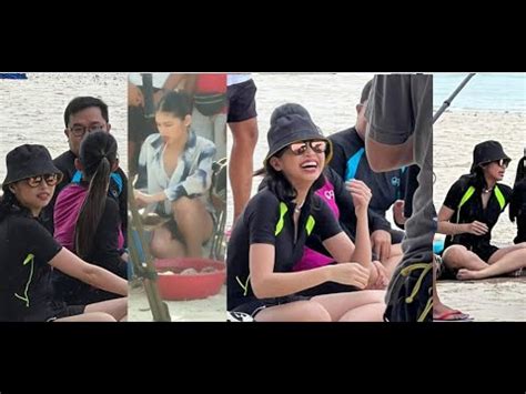 Latest Updates Ngaun Sa Taping Ng MainesGoal Sa Boracay Naka Uwe Na Nga