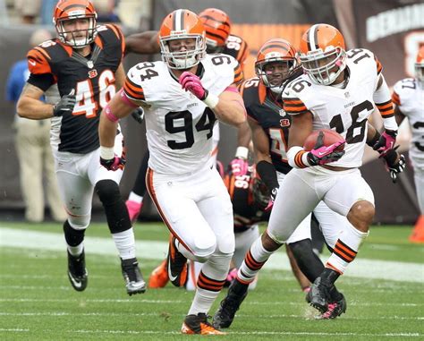 Cleveland Browns Driven Tank Carder Knocks Down Lifes Obstacles One