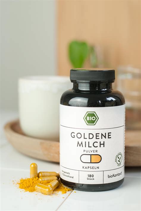 BioKontor Goldene Milch Pulver Kapseln 133 G Shop Apotheke