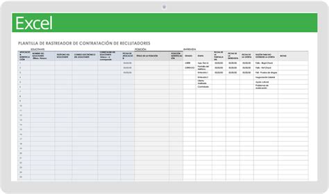 Plantillas Gratuitas De Hojas De C Lculo De Seguimiento De Solicitantes