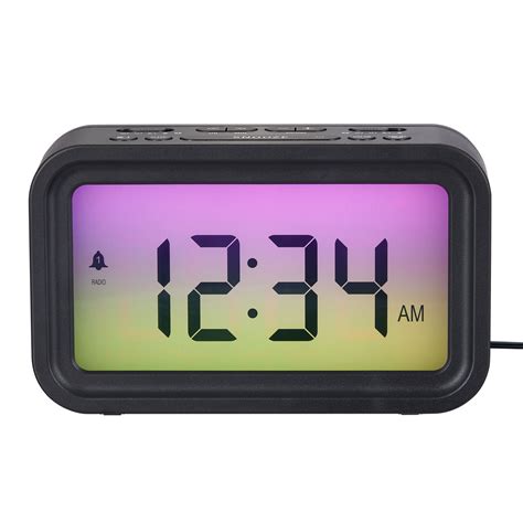 Color Changing Digital Alarm Clock In Nepal At Npr 5772 Rating 4