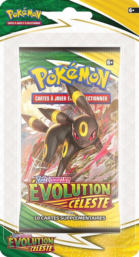 Pokémon Épée et Bouclier Évolution céleste EB07 Booster Cartes à