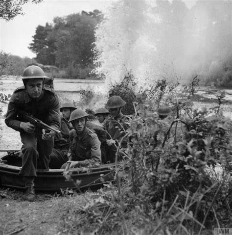 Soldiers Crossing A River While Under Fire During Toughening Up