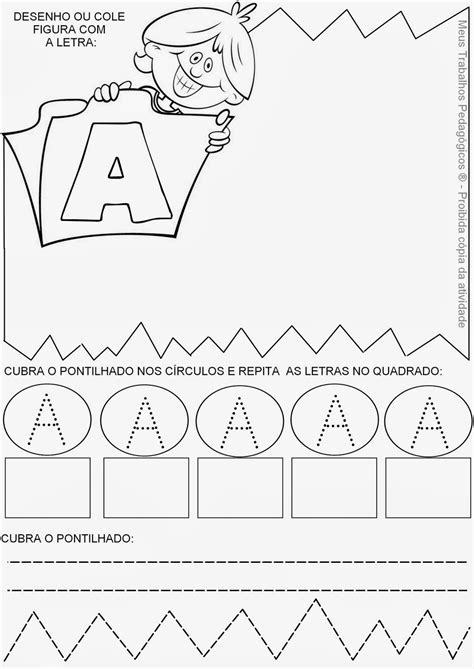 Atividade Letrinha A Educação Infantil - 6