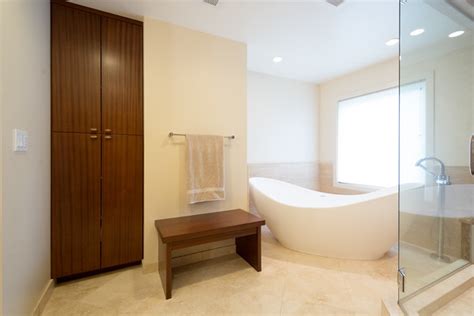 Happy Valley Master Bathroom And Powder Bath Contemporary Bathroom