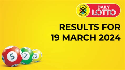 Ithuba Daily Lotto Results For 19 March 2024 Gauteng News