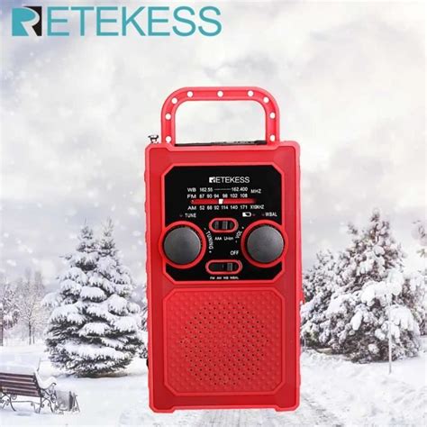 Radio Portable D Urgence Tr Fm Am Noaa Sos Led Clairage