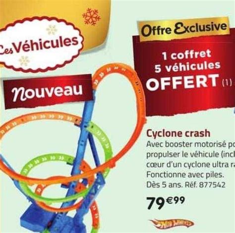 Promo Cyclone Crash Hot Wheels chez La Grande Récré iCatalogue fr