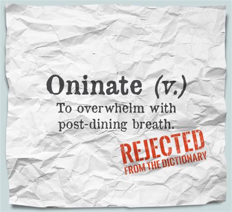 Delightful Words Rejected From The Oxford English Dictionary And