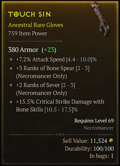 Necro Bonespear Gloves 3 4 Bis Rolls Gg Topic D2jsp