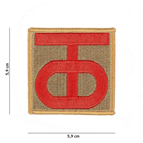 Patch 90th Infantry Division US WWII