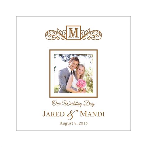 Wedding Photo Album, Personalized our Wedding Day Picture Album, Holds ...