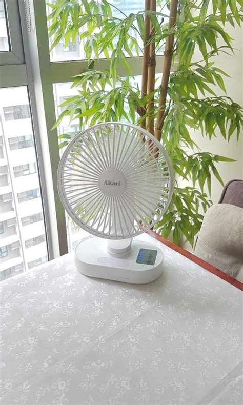 Akari Rechargeable Fan Furniture Home Living Lighting Fans Fans